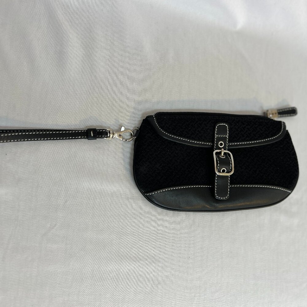 Black Talbots wrist purse